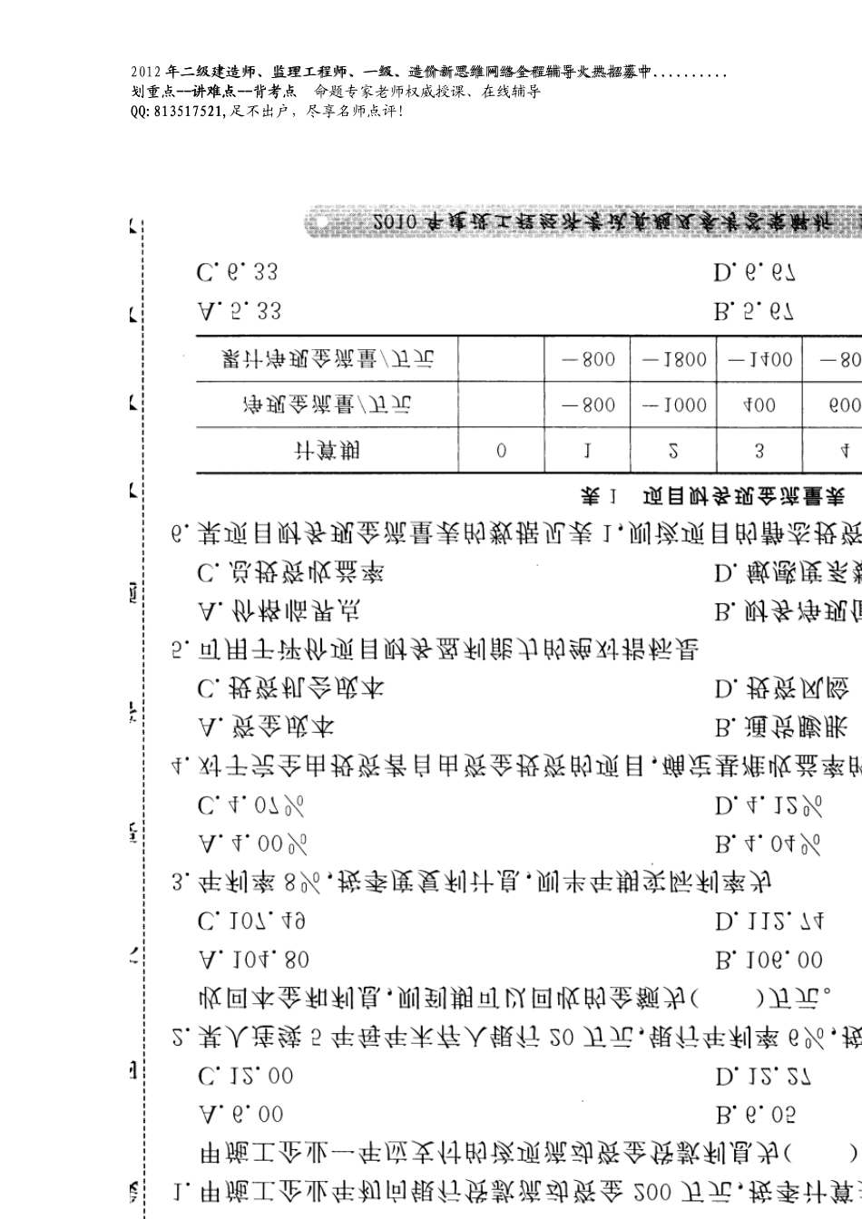 2010年一级建造师经济真题及答案解析_第1页