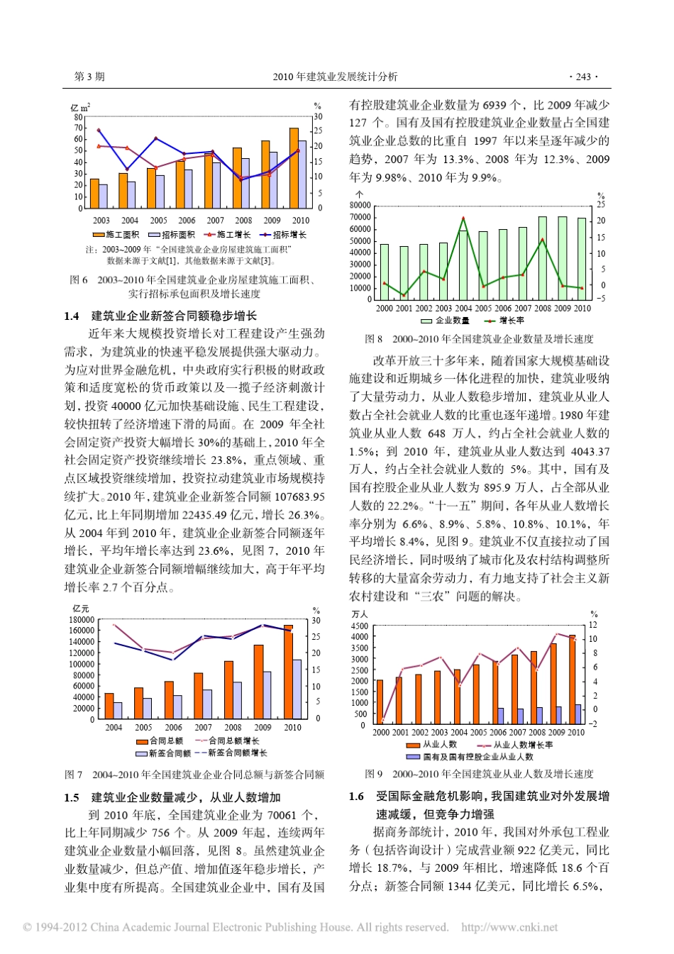 2010年建筑业发展统计分析_第3页