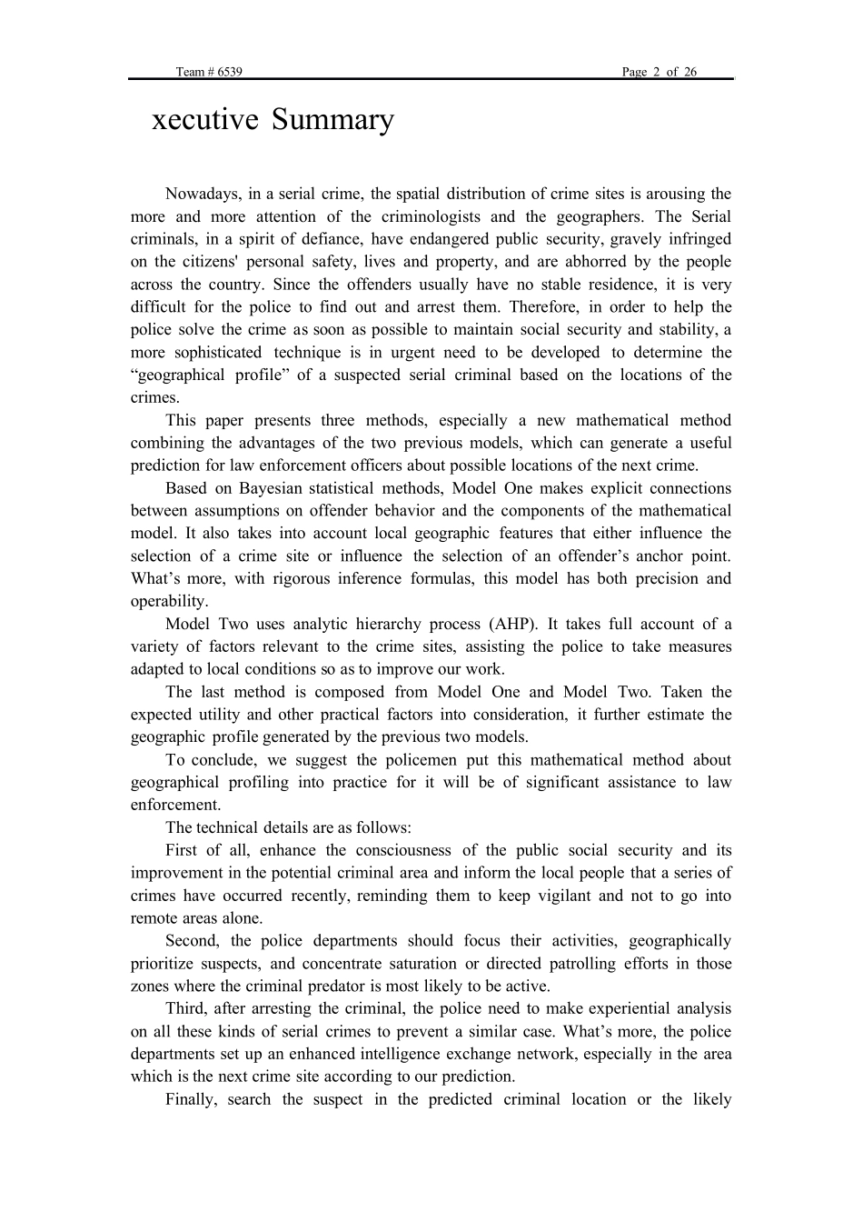 2010年美国大学生数学建模竞赛B题一等奖_第2页