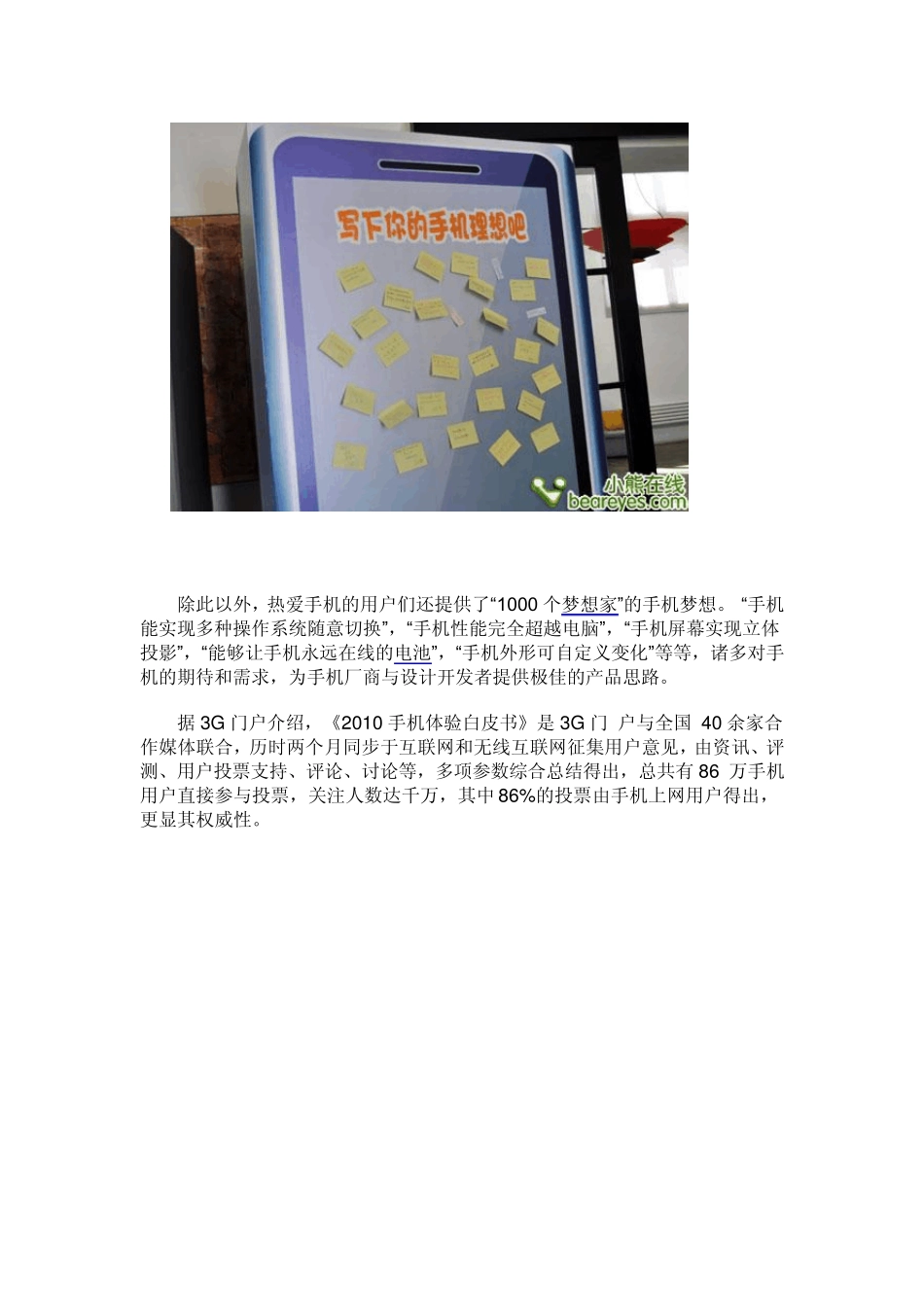 2010手机体验白皮书发布_第3页