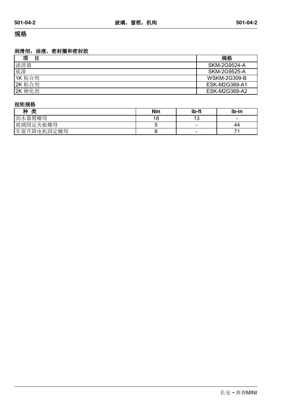2010长安奔奔Mini维修手册车身_第2页