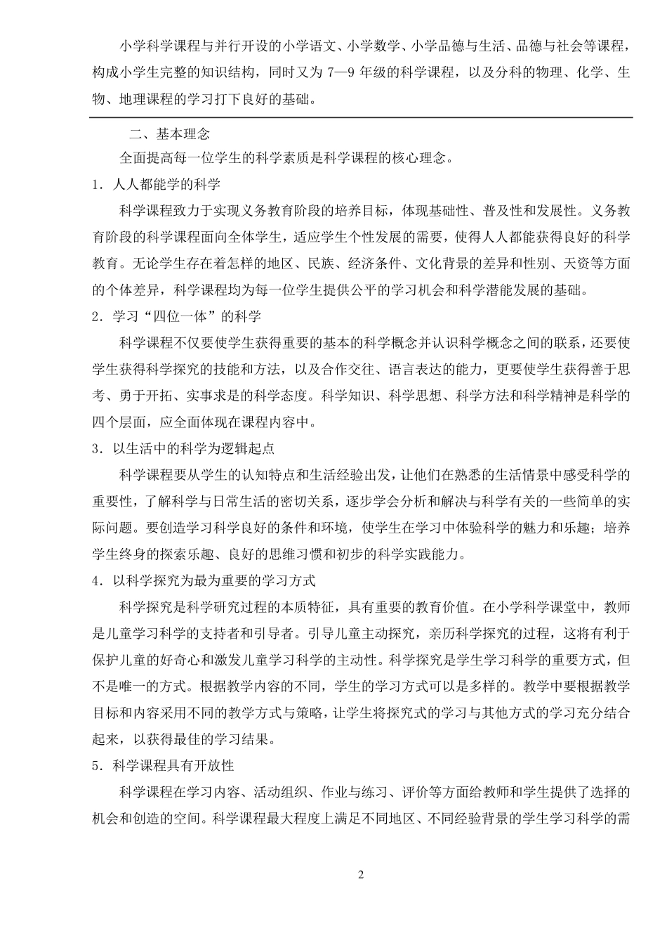 2011《小学科学课程标准》_第2页