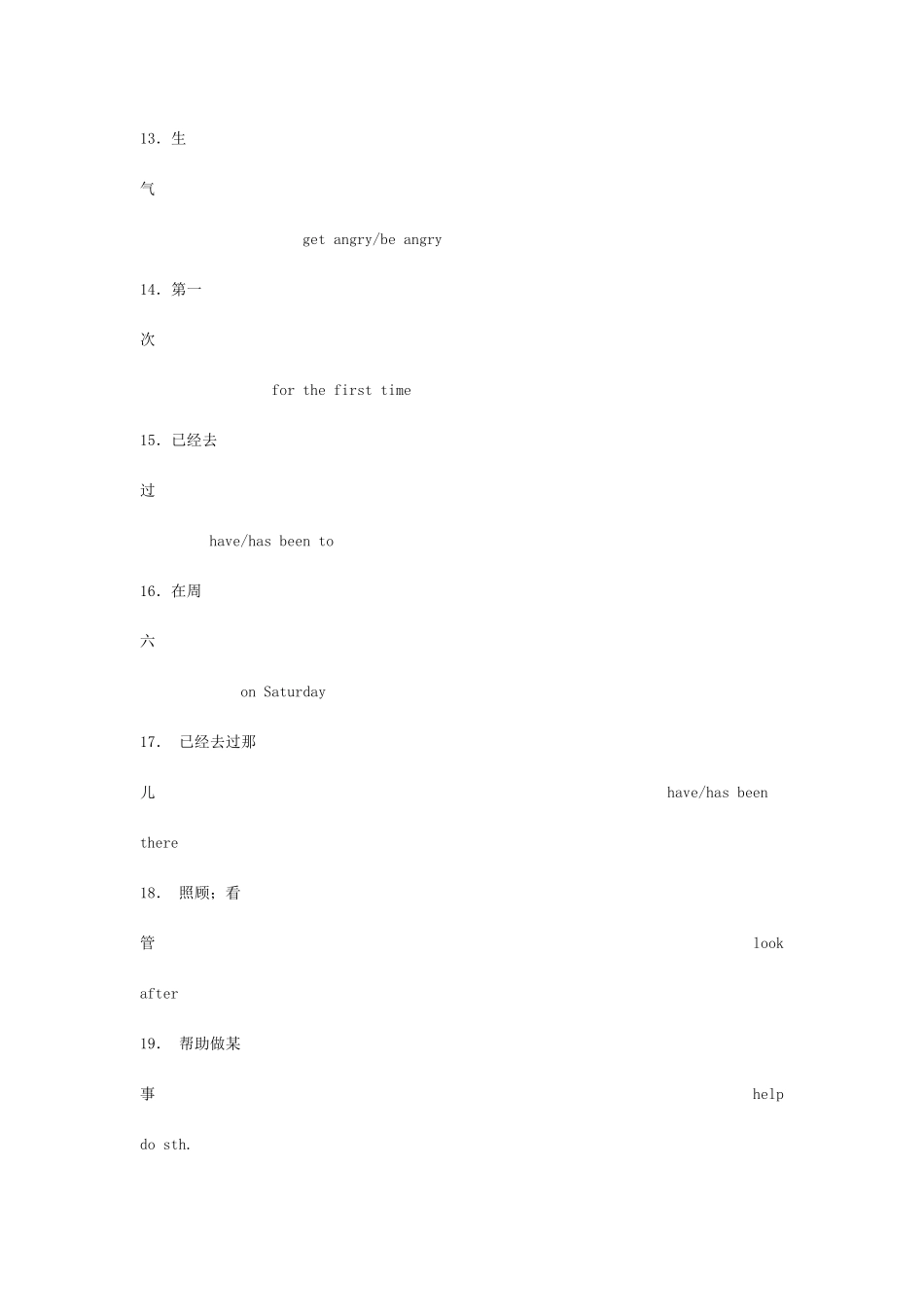 2011六年级英语(牛津)上海版上册复习资料_第3页
