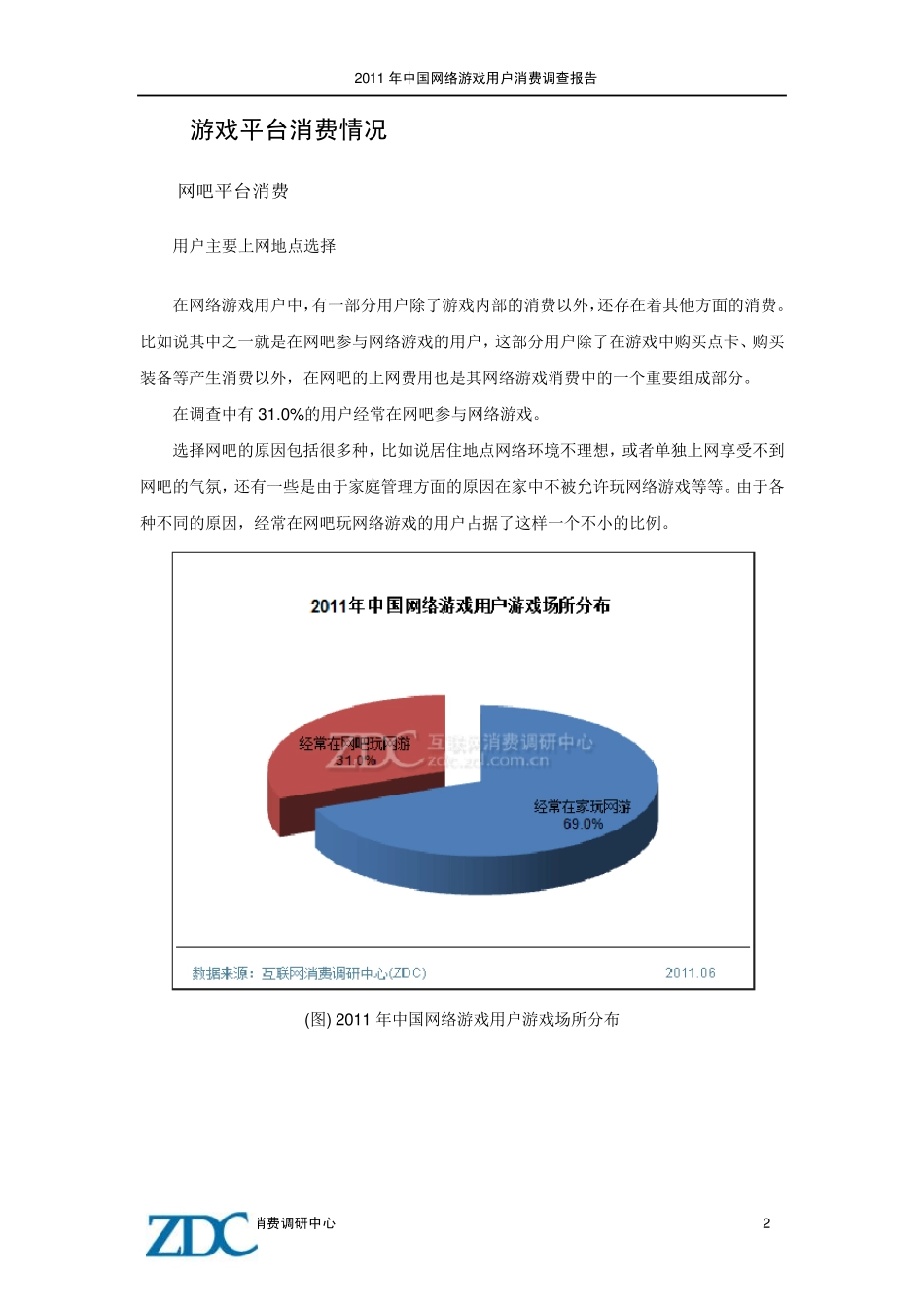 2011年中国网络游戏用户消费调查报告_第3页
