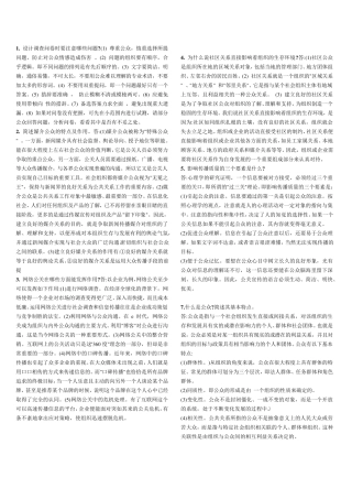 2011年公共关系学简答题