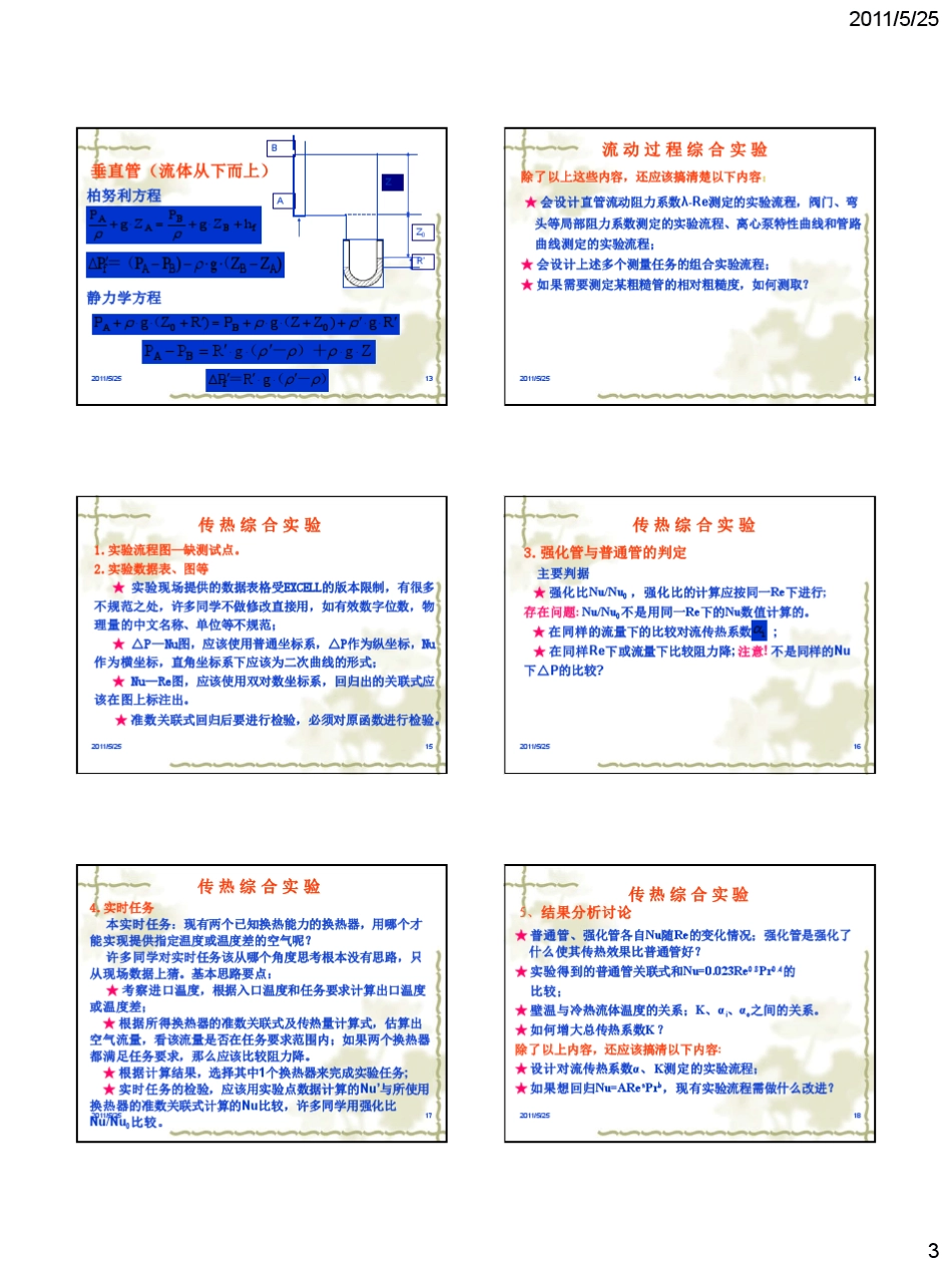 2011年化工基础实验课讨论_第3页