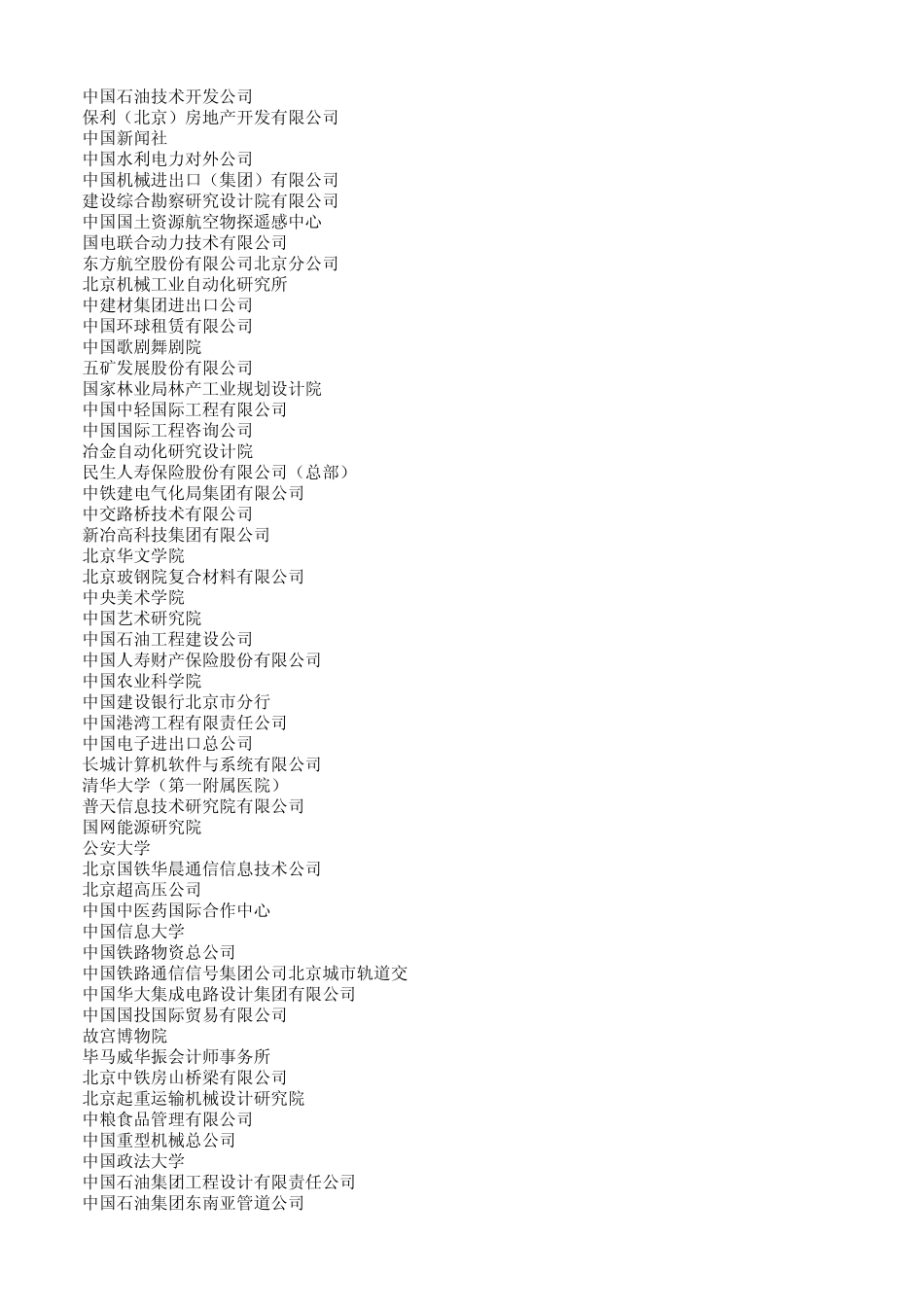 2011年各单位指标北京户口分配情况_第3页