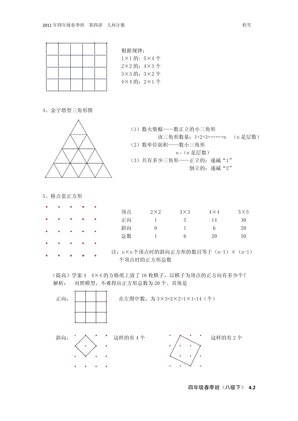 2011年学而思春季第四讲(几何计数)_第2页