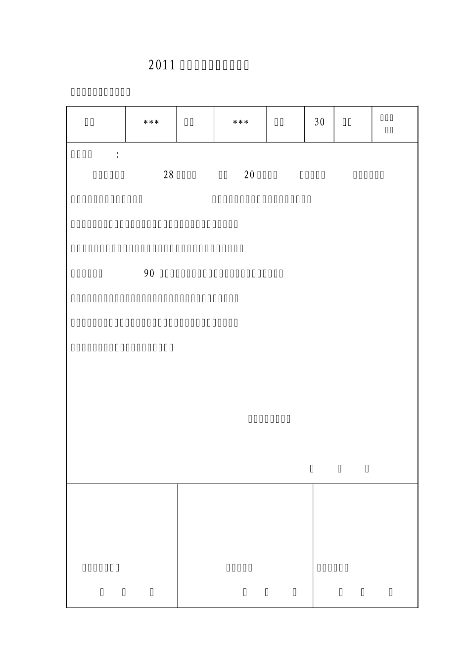 2011年度煤矿安全先进个人申报表_第1页