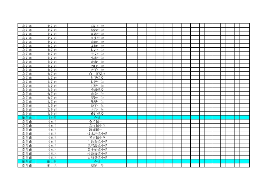 2011年教师特岗招聘公告_第2页