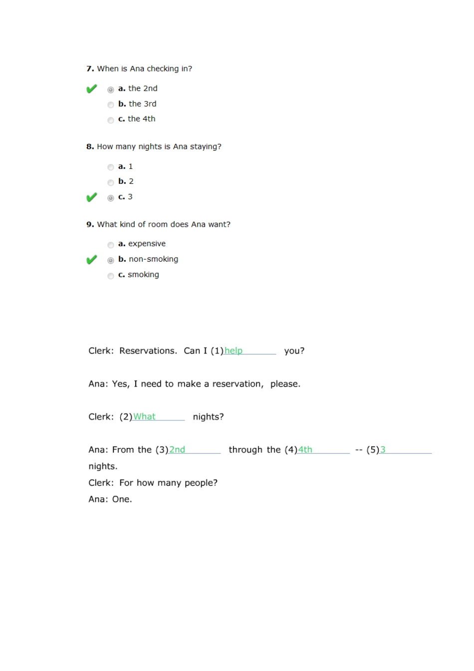 2011朗文交互英语ModuleB答案_第2页