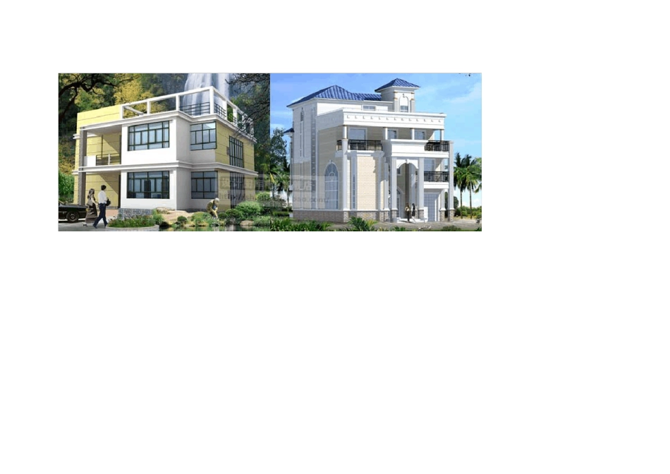 2011版别墅设计图纸及效果图大全(去广告最新版)_第2页