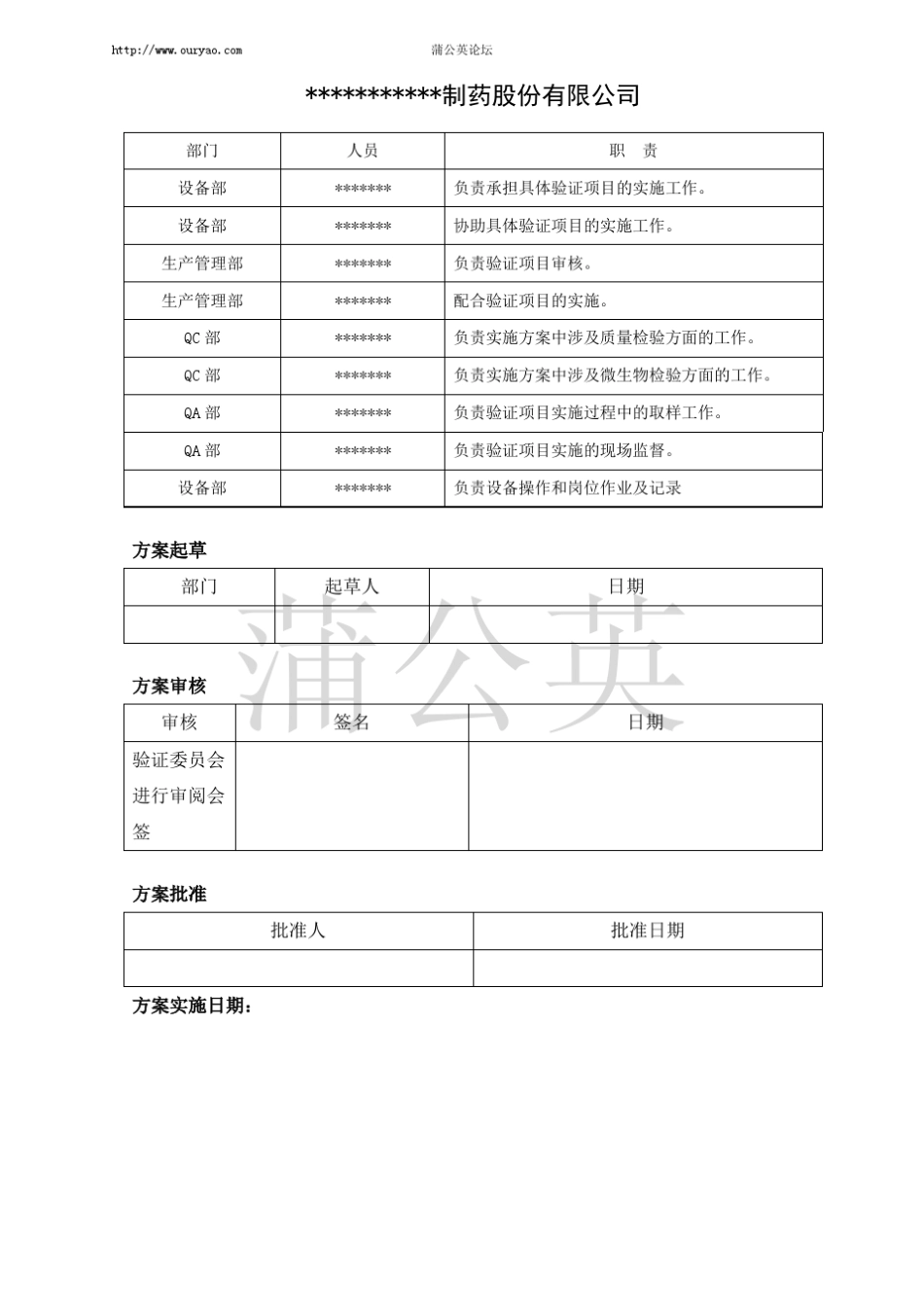 2011纯化水系统再验证方案20111129_第2页