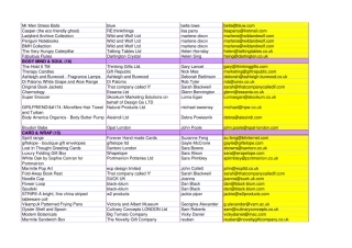 2011肯尼亚礼品展带邮箱进口商买家