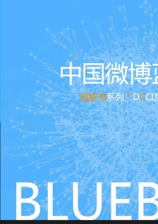 2012中国微博蓝皮书(2012.12最新发布)