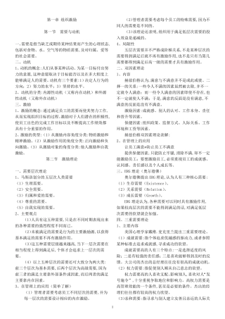 2012中级经济师人力资源背诵版