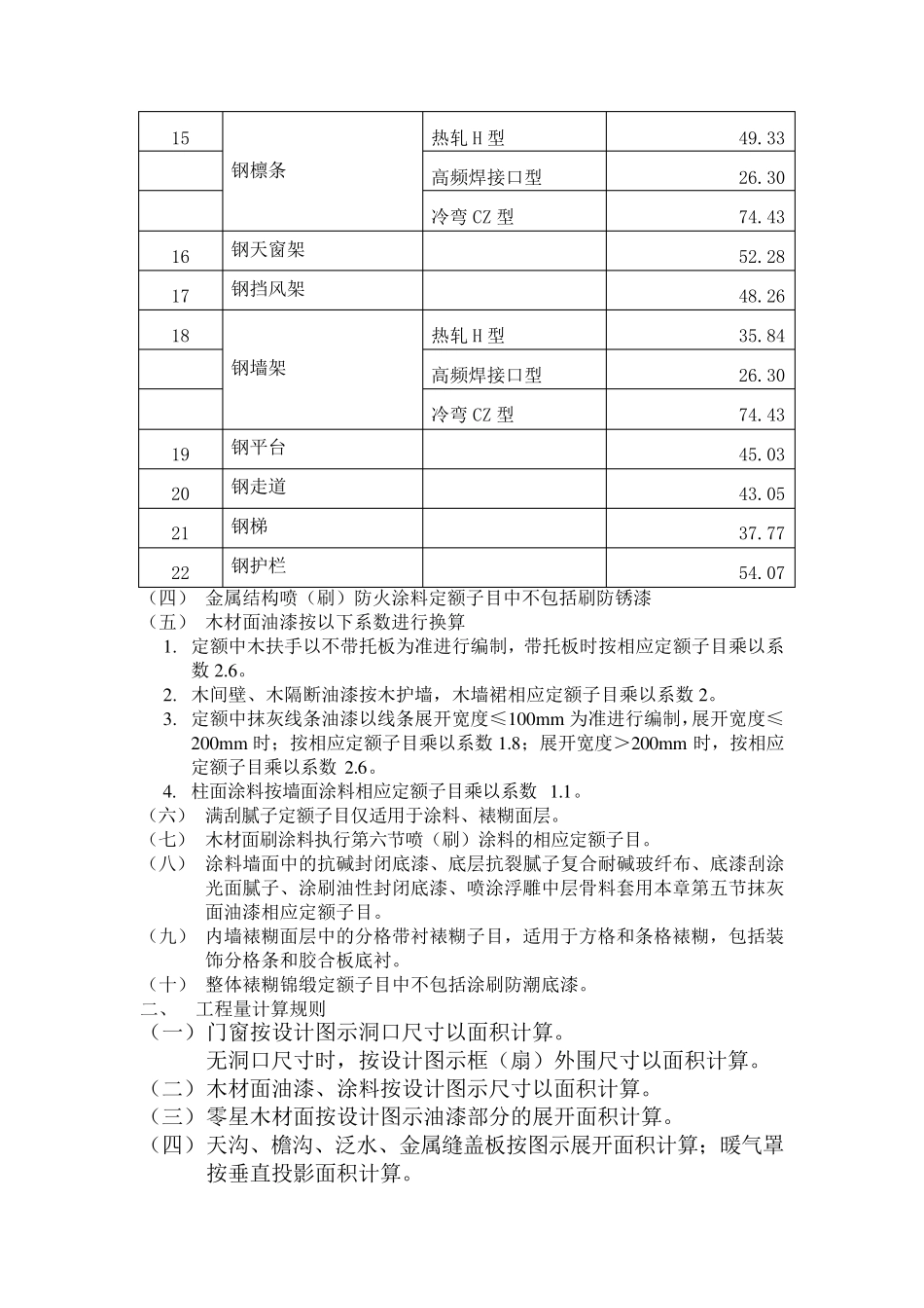 2012北京定额说明、计算规则(下)_第3页