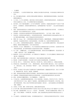 2012医学影像学重点及试题