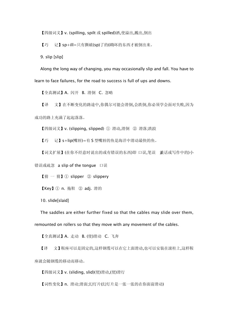2012大学英语四级高频词汇_第3页