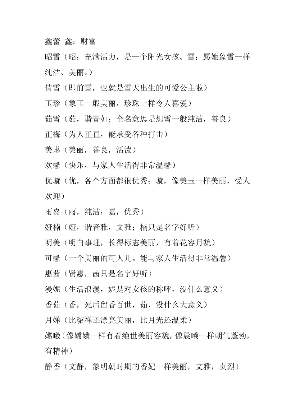 2012宝宝名字大全_第2页