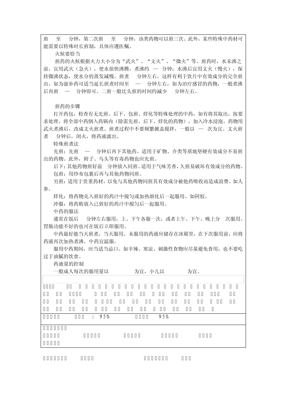 2012年9月健康教育咨询活动记录表(中药煎煮)_第3页