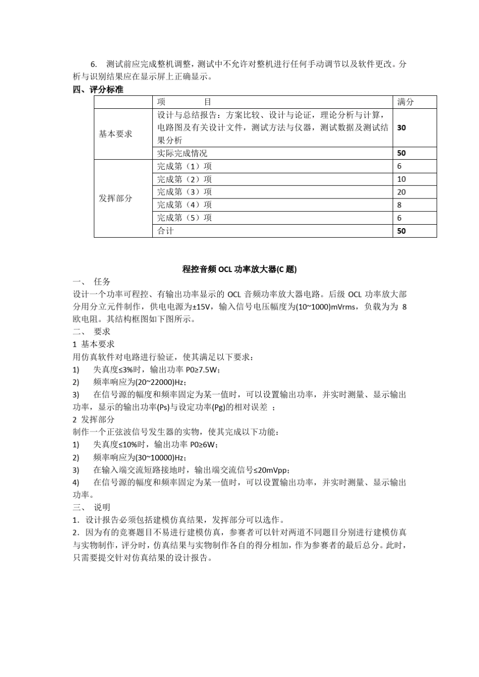 2012年TI杯电子设计大赛正式赛题_第3页