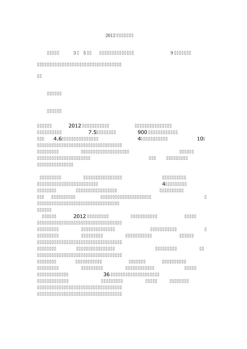 2012年两会要点_第1页