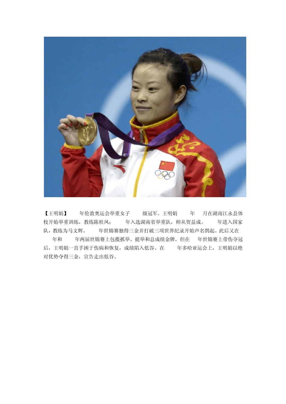 2012年伦敦奥运会获奖中国运动员简介_第2页