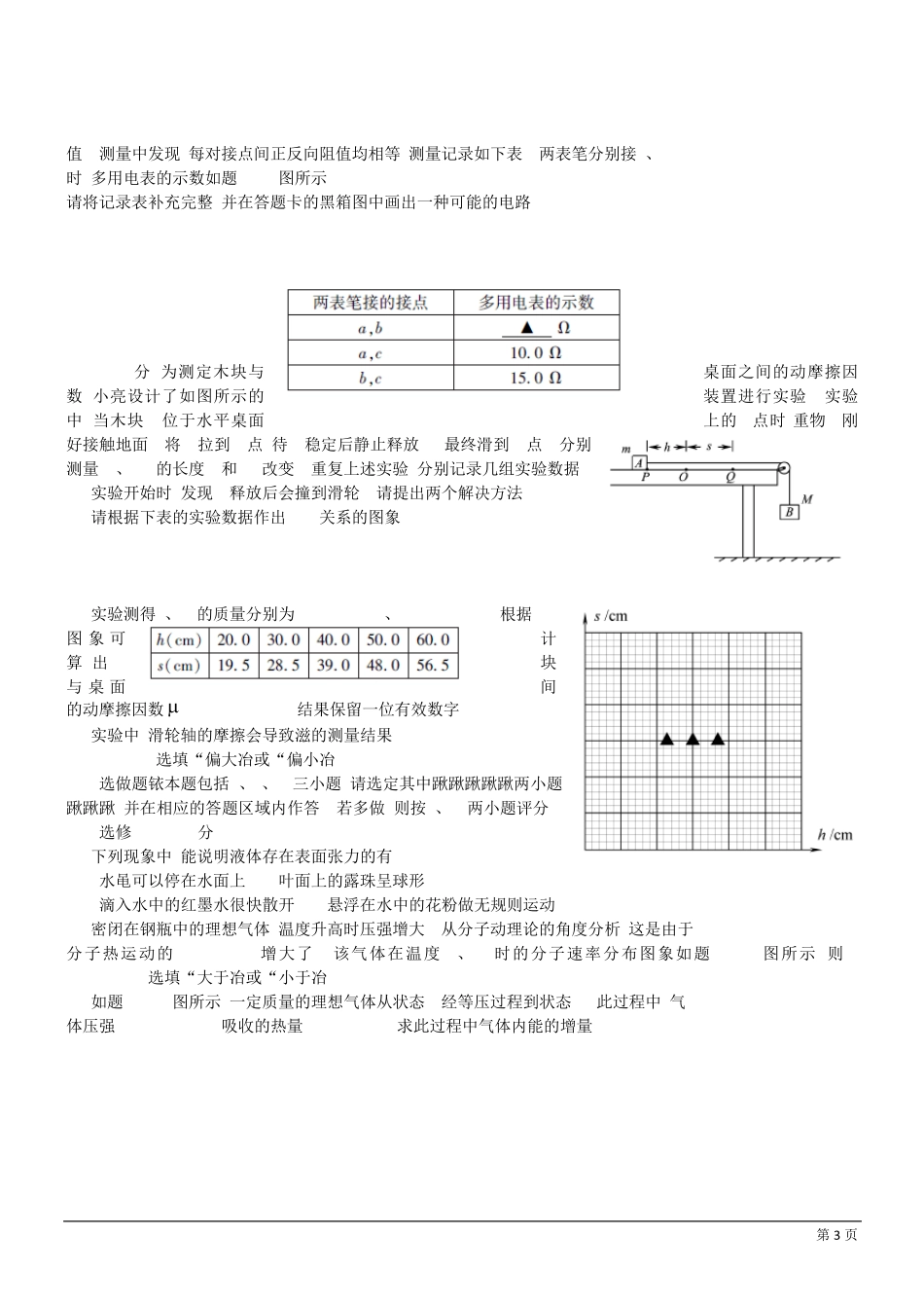2012年江苏高考物理试卷答案_第3页