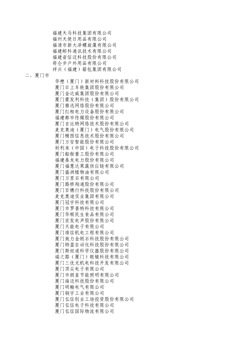 2012年福建重点上市后备企业_第2页