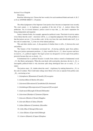 2012年考研英语真题及答案1