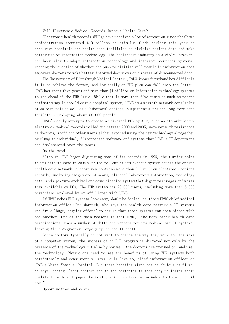 2012年英语四级考试模拟试题及答案解析_第2页