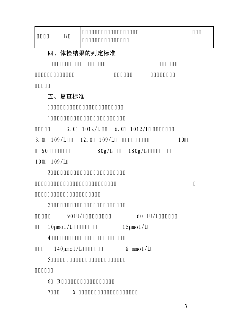 2012深圳入户体检指引—含体检表以及指定医院_第3页