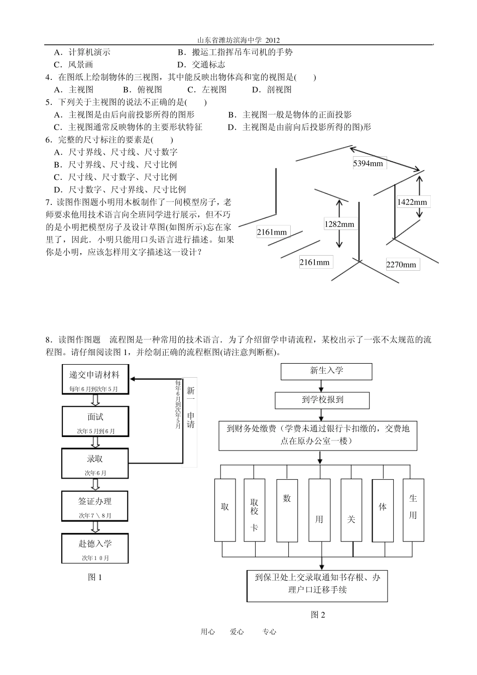 2012通用技术高考复习专题三_设计的交流_第3页