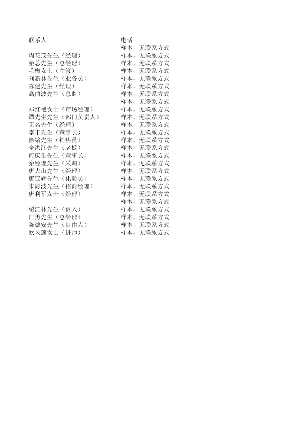 2013(免费样本)永州有色金属矿产企业_第2页