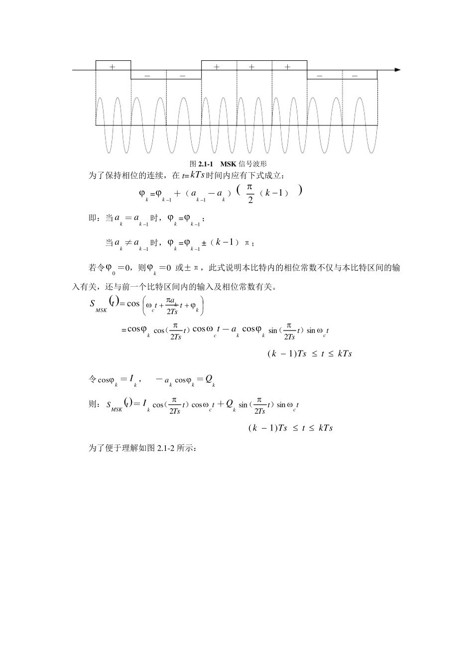 MSK调制实验_第2页