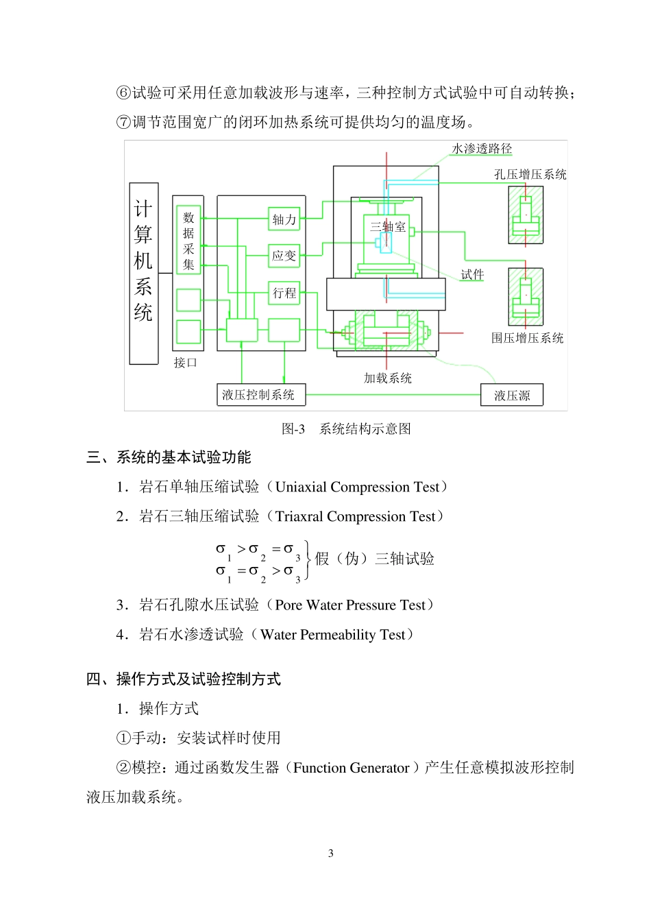 MTS815电液伺服岩石试验系统简介_第3页