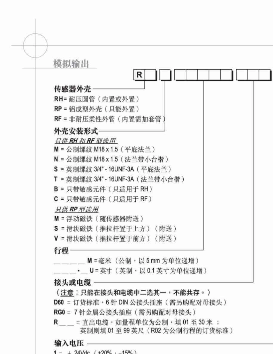 MTSR系列位移传感器_第3页