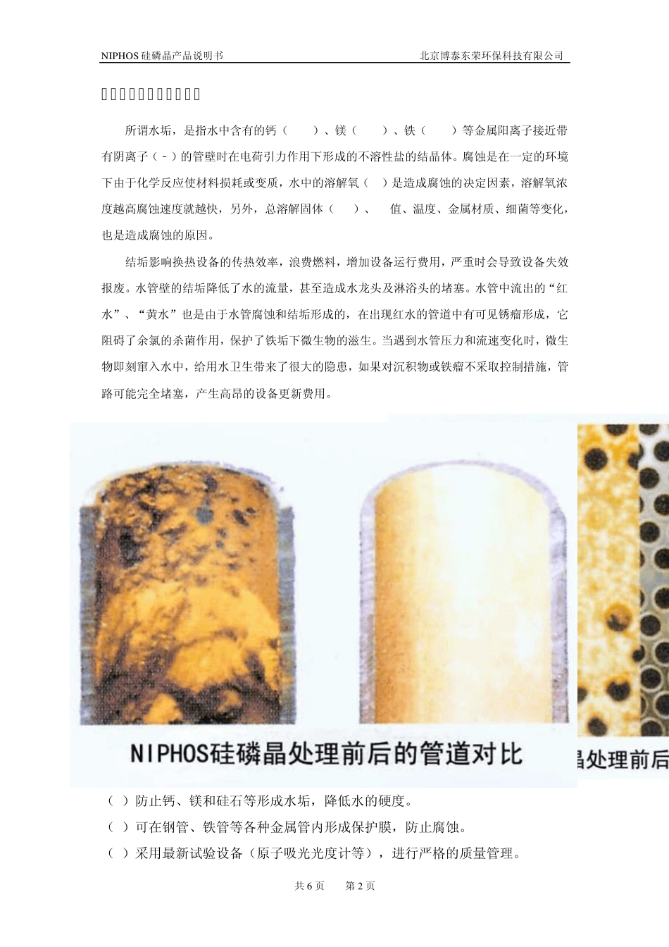 NIPHOS硅磷晶产品说明书_第2页