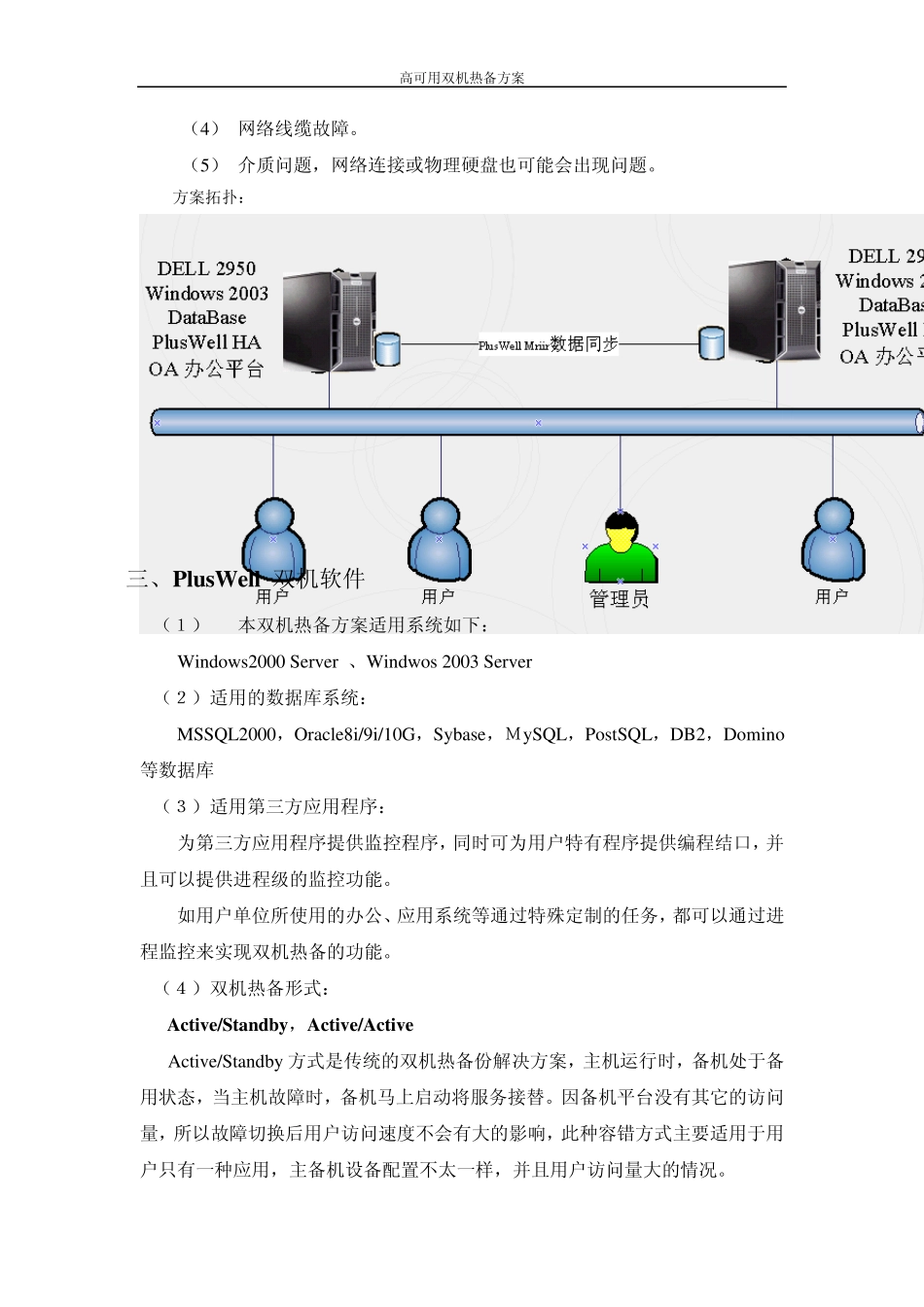 PlusWell纯软双机热备方案_第3页