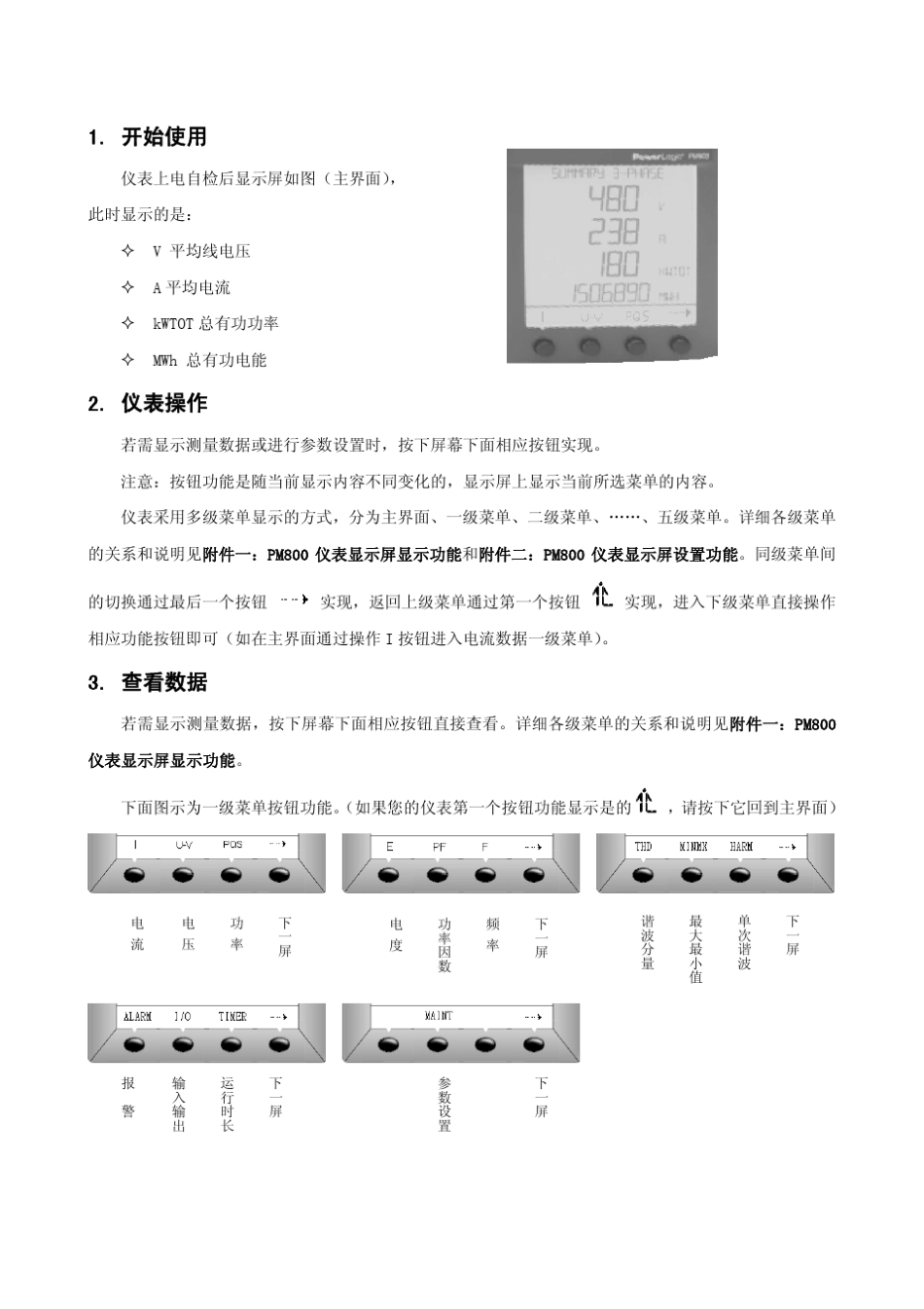 PM800快速参考手册_第2页