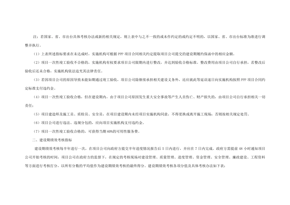 PPP绩效考核指标_第2页