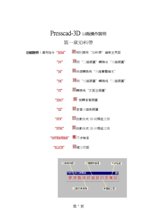 PressCAD20093D级进模料带制作教程