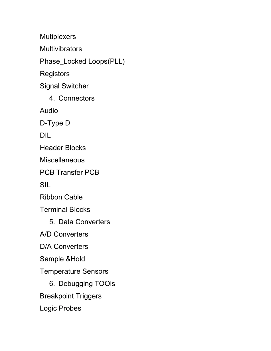 proteus元器件对照表_第3页