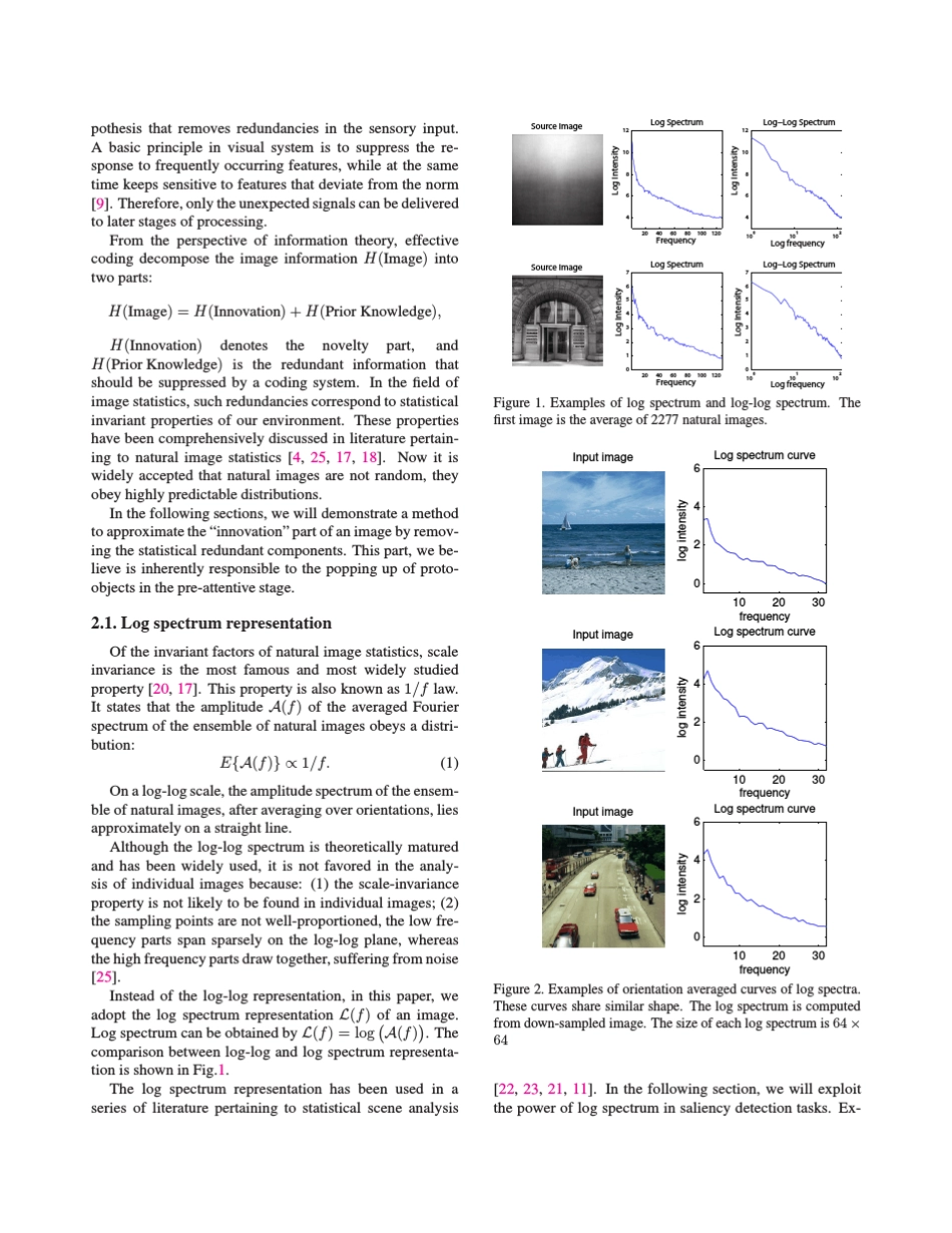 PSaliencyDetectionASpectralResidualApproach_第2页