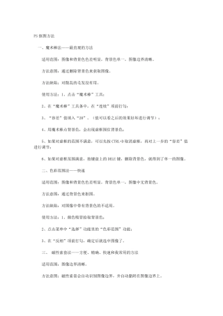 ps基础图文教程新手入门必看—新手速成之秘诀