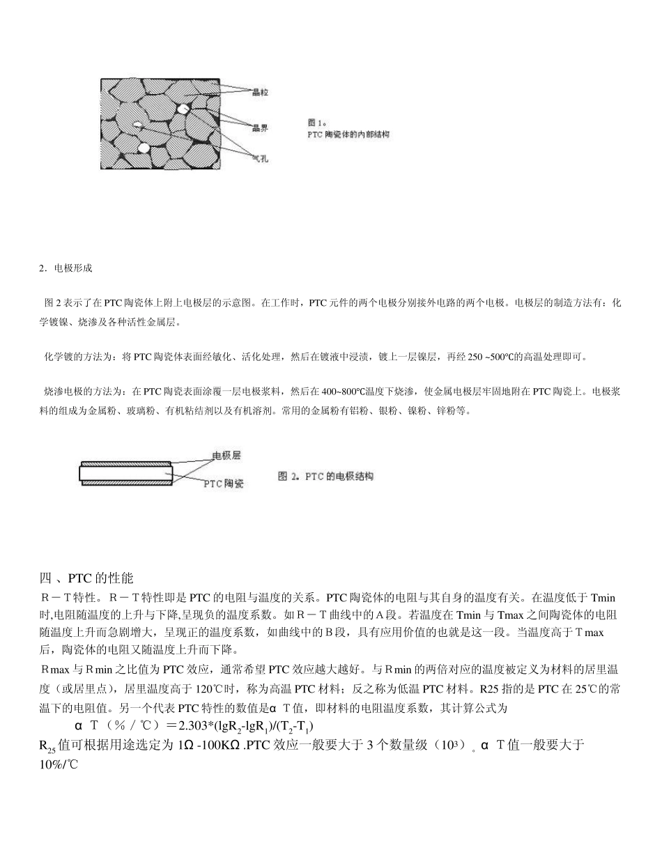 PTC的制造及应用_第2页