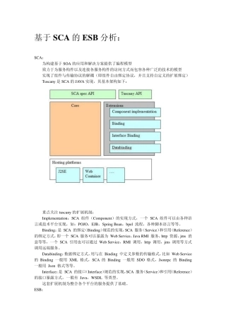 SCA规范学习装配规范