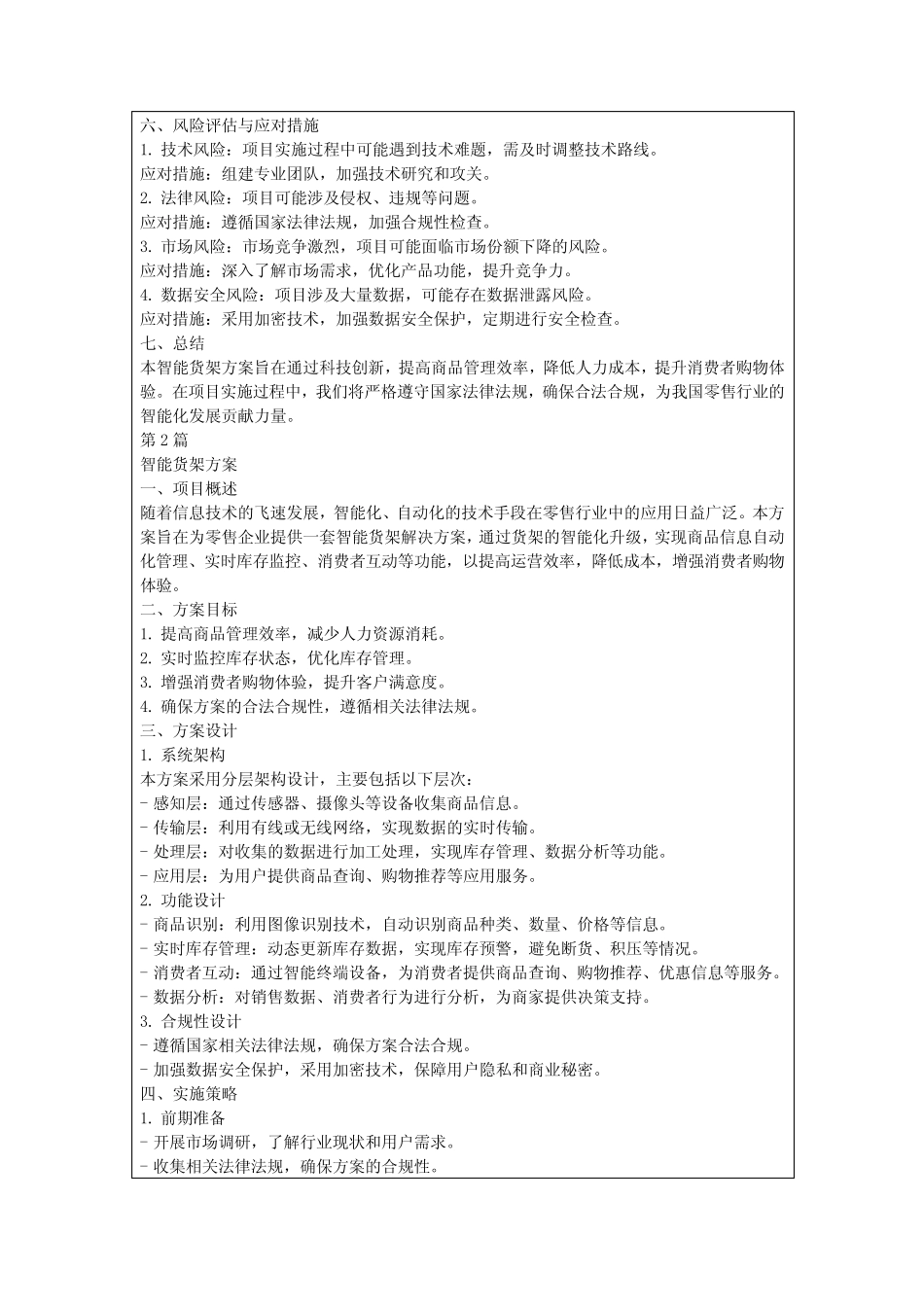 智能货架方案_第2页