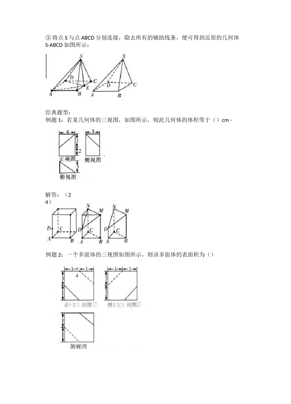 (完整版)三视图还原技巧_第2页